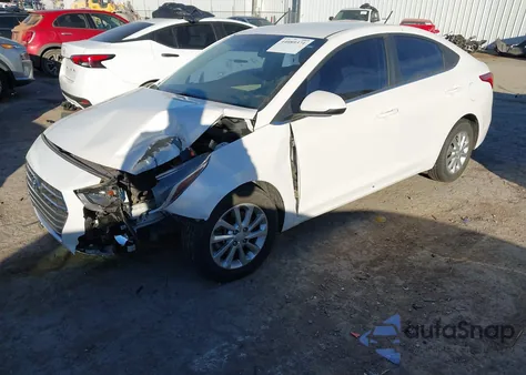 2019 Hyundai Accent Sel z USA, uszkodzony, nr VIN 3KPC24A30KE058255